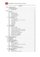 3 FSCUT2000C laser cutting control system User Manual (Page 3 / 99) FSCUT2000 Fiber Laser Cutting Control System User Manual